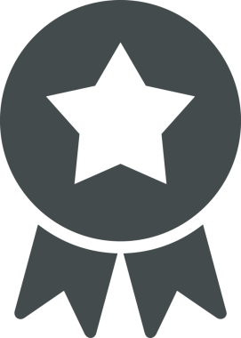 Beğeni, Favori, Kullanıcı Tasarımı, Başarı ve Dijital Kullanım için Yıldız Simgesi Simgesi