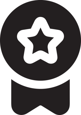 Beğeni, Favori, Kullanıcı Tasarımı, Başarı ve Dijital Kullanım için Yıldız Simgesi Simgesi