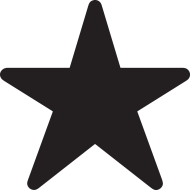 Beğeni, Favori, Kullanıcı Tasarımı, Başarı ve Dijital Kullanım için Yıldız Simgesi Simgesi