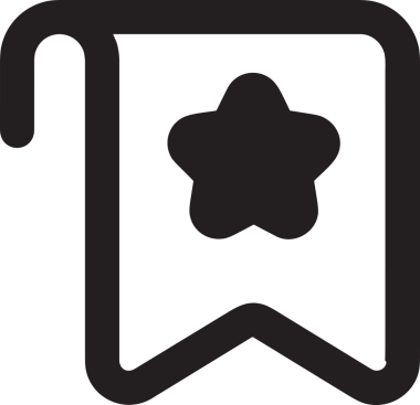 Beğeni, Favori, Kullanıcı Tasarımı, Başarı ve Dijital Kullanım için Yıldız Simgesi Simgesi