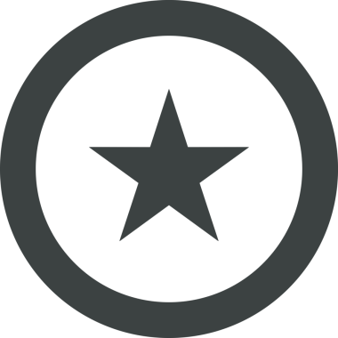 Beğeni, Favori, Kullanıcı Tasarımı, Başarı ve Dijital Kullanım için Yıldız Simgesi Simgesi