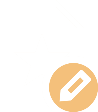 Beğeni, Favori, Kullanıcı Tasarımı, Başarı ve Dijital Kullanım için Yıldız Simgesi Simgesi