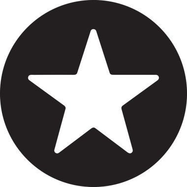 Beğeni, Favori, Kullanıcı Tasarımı, Başarı ve Dijital Kullanım için Yıldız Simgesi Simgesi