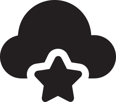 Beğeni, Favori, Kullanıcı Tasarımı, Başarı ve Dijital Kullanım için Yıldız Simgesi Simgesi