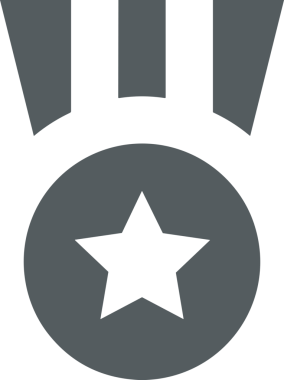 Beğeni, Favori, Kullanıcı Tasarımı, Başarı ve Dijital Kullanım için Yıldız Simgesi Simgesi