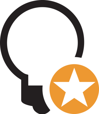 Beğeni, Favori, Kullanıcı Tasarımı, Başarı ve Dijital Kullanım için Yıldız Simgesi Simgesi