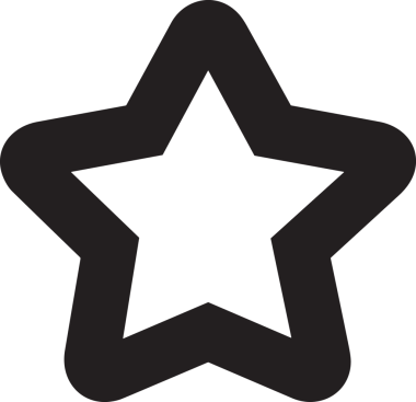 Beğeni, Favori, Kullanıcı Tasarımı, Başarı ve Dijital Kullanım için Yıldız Simgesi Simgesi