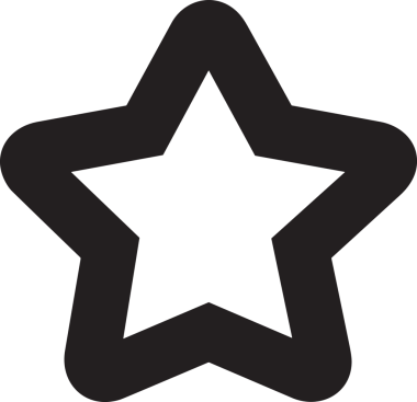 Beğeni, Favori, Kullanıcı Tasarımı, Başarı ve Dijital Kullanım için Yıldız Simgesi Simgesi