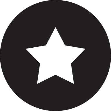 Beğeni, Favori, Kullanıcı Tasarımı, Başarı ve Dijital Kullanım için Yıldız Simgesi Simgesi