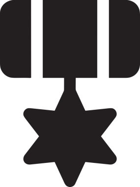 Beğeni, Favori, Kullanıcı Tasarımı, Başarı ve Dijital Kullanım için Yıldız Simgesi Simgesi