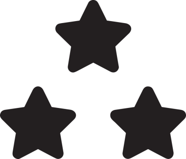 Beğeni, Favori, Kullanıcı Tasarımı, Başarı ve Dijital Kullanım için Yıldız Simgesi Simgesi