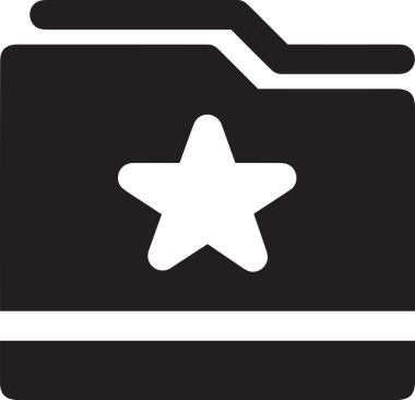 Beğeni, Favori, Kullanıcı Tasarımı, Başarı ve Dijital Kullanım için Yıldız Simgesi Simgesi