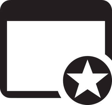 Beğeni, Favori, Kullanıcı Tasarımı, Başarı ve Dijital Kullanım için Yıldız Simgesi Simgesi