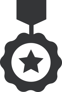 Beğeni, Favori, Kullanıcı Tasarımı, Başarı ve Dijital Kullanım için Yıldız Simgesi Simgesi