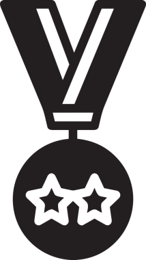 Beğeni, Favori, Kullanıcı Tasarımı, Başarı ve Dijital Kullanım için Yıldız Simgesi Simgesi