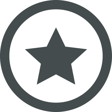 Beğeni, Favori, Kullanıcı Tasarımı, Başarı ve Dijital Kullanım için Yıldız Simgesi Simgesi