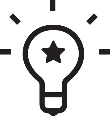 Beğeni, Favori, Kullanıcı Tasarımı, Başarı ve Dijital Kullanım için Yıldız Simgesi Simgesi