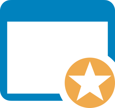 Beğeni, Favori, Kullanıcı Tasarımı, Başarı ve Dijital Kullanım için Yıldız Simgesi Simgesi