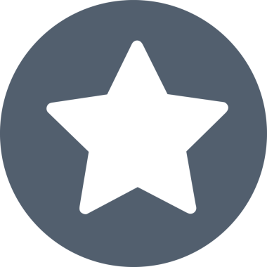 Beğeni, Favori, Kullanıcı Tasarımı, Başarı ve Dijital Kullanım için Yıldız Simgesi Simgesi