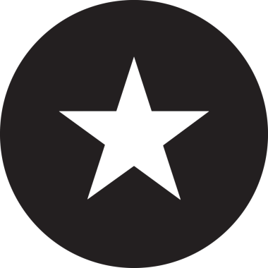 Beğeni, Favori, Kullanıcı Tasarımı, Başarı ve Dijital Kullanım için Yıldız Simgesi Simgesi