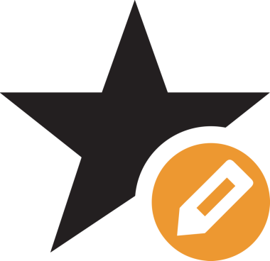 Beğeni, Favori, Kullanıcı Tasarımı, Başarı ve Dijital Kullanım için Yıldız Simgesi Simgesi