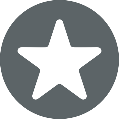 Beğeni, Favori, Kullanıcı Tasarımı, Başarı ve Dijital Kullanım için Yıldız Simgesi Simgesi