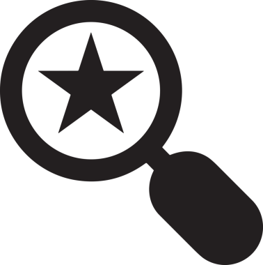 Beğeni, Favori, Kullanıcı Tasarımı, Başarı ve Dijital Kullanım için Yıldız Simgesi Simgesi