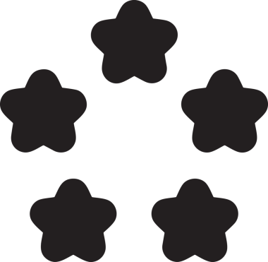 Beğeni, Favori, Kullanıcı Tasarımı, Başarı ve Dijital Kullanım için Yıldız Simgesi Simgesi