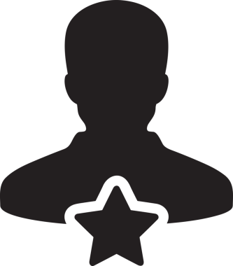 Beğeni, Favori, Kullanıcı Tasarımı, Başarı ve Dijital Kullanım için Yıldız Simgesi Simgesi