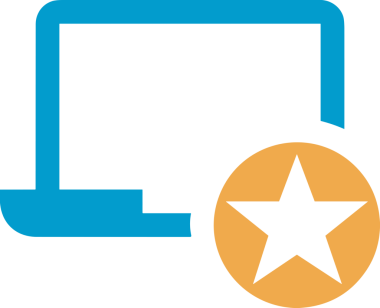 Beğeni, Favori, Kullanıcı Tasarımı, Başarı ve Dijital Kullanım için Yıldız Simgesi Simgesi