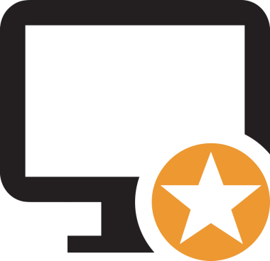 Beğeni, Favori, Kullanıcı Tasarımı, Başarı ve Dijital Kullanım için Yıldız Simgesi Simgesi