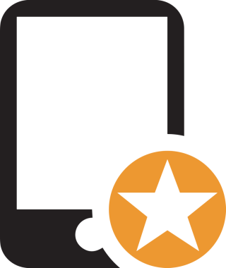 Beğeni, Favori, Kullanıcı Tasarımı, Başarı ve Dijital Kullanım için Yıldız Simgesi Simgesi