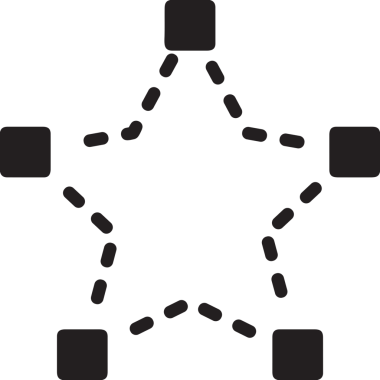 Beğeni, Favori, Kullanıcı Tasarımı, Başarı ve Dijital Kullanım için Yıldız Simgesi Simgesi