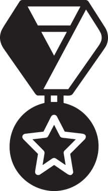 Beğeni, Favori, Kullanıcı Tasarımı, Başarı ve Dijital Kullanım için Yıldız Simgesi Simgesi