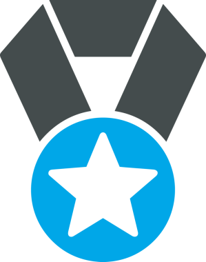 Beğeni, Favori, Kullanıcı Tasarımı, Başarı ve Dijital Kullanım için Yıldız Simgesi Simgesi