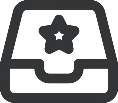 Beğeni, Favori, Kullanıcı Tasarımı, Başarı ve Dijital Kullanım için Yıldız Simgesi Simgesi