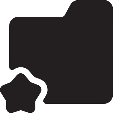 Beğeni, Favori, Kullanıcı Tasarımı, Başarı ve Dijital Kullanım için Yıldız Simgesi Simgesi