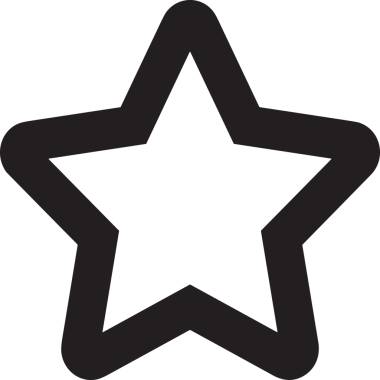 Beğeni, Favori, Kullanıcı Tasarımı, Başarı ve Dijital Kullanım için Yıldız Simgesi Simgesi