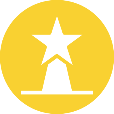 Beğeni, Favori, Kullanıcı Tasarımı, Başarı ve Dijital Kullanım için Yıldız Simgesi Simgesi