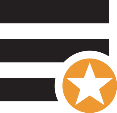 Beğeni, Favori, Kullanıcı Tasarımı, Başarı ve Dijital Kullanım için Yıldız Simgesi Simgesi