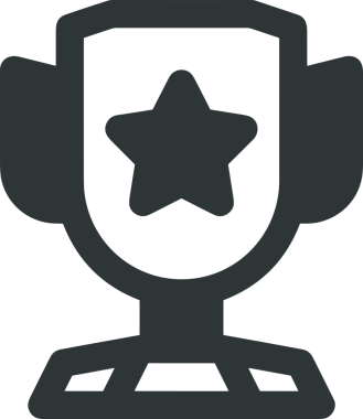 Beğeni, Favori, Kullanıcı Tasarımı, Başarı ve Dijital Kullanım için Yıldız Simgesi Simgesi