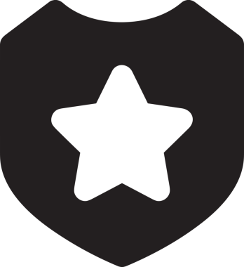 Beğeni, Favori, Kullanıcı Tasarımı, Başarı ve Dijital Kullanım için Yıldız Simgesi Simgesi