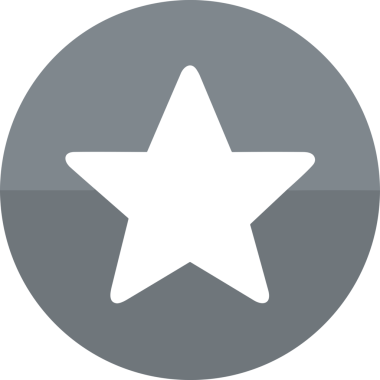 Beğeni, Favori, Kullanıcı Tasarımı, Başarı ve Dijital Kullanım için Yıldız Simgesi Simgesi