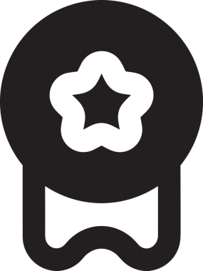 Beğeni, Favori, Kullanıcı Tasarımı, Başarı ve Dijital Kullanım için Yıldız Simgesi Simgesi