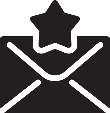 Beğeni, Favori, Kullanıcı Tasarımı, Başarı ve Dijital Kullanım için Yıldız Simgesi Simgesi