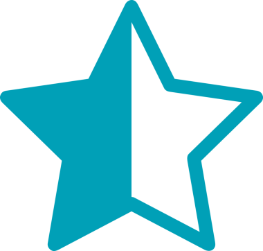 Beğeni, Favori, Kullanıcı Tasarımı, Başarı ve Dijital Kullanım için Yıldız Simgesi Simgesi