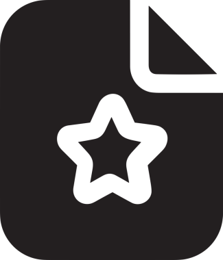 Beğeni, Favori, Kullanıcı Tasarımı, Başarı ve Dijital Kullanım için Yıldız Simgesi Simgesi