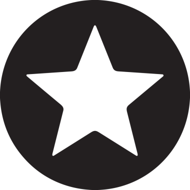 Beğeni, Favori, Kullanıcı Tasarımı, Başarı ve Dijital Kullanım için Yıldız Simgesi Simgesi