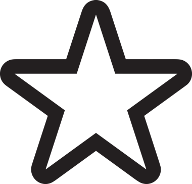 Beğeni, Favori, Kullanıcı Tasarımı, Başarı ve Dijital Kullanım için Yıldız Simgesi Simgesi