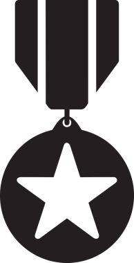 Beğeni, Favori, Kullanıcı Tasarımı, Başarı ve Dijital Kullanım için Yıldız Simgesi Simgesi